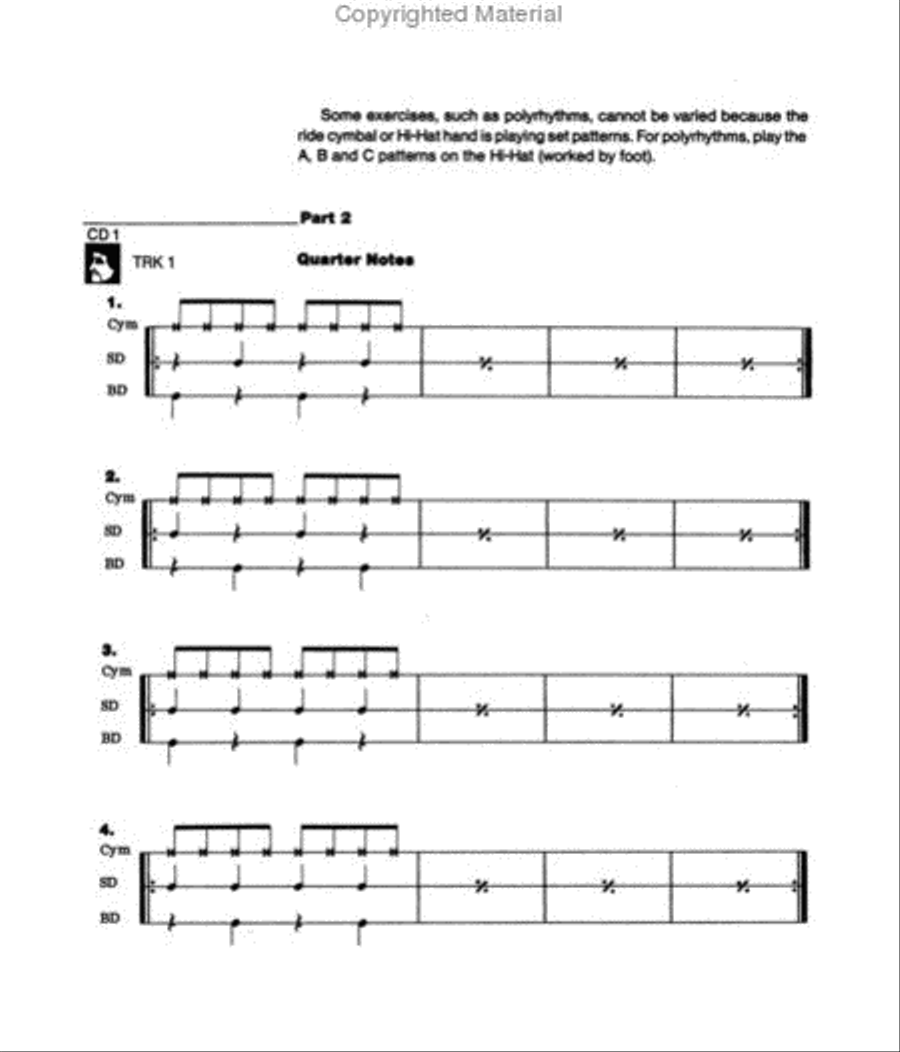 Ultimate Realistic Rock Percussion scores gallery preview page 3