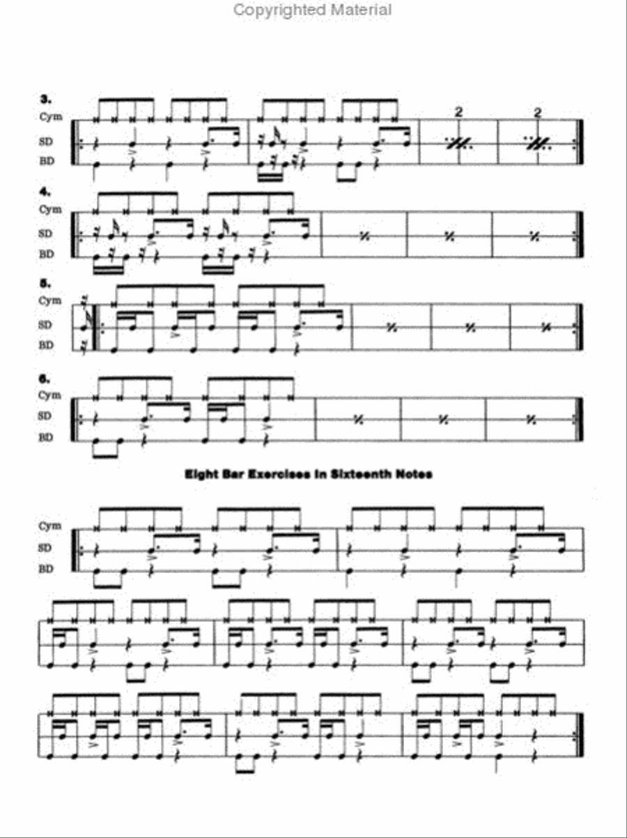 Ultimate Realistic Rock Percussion scores gallery preview page 4