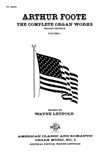 The Complete Organ Works of Arthur Foote, Volume 1