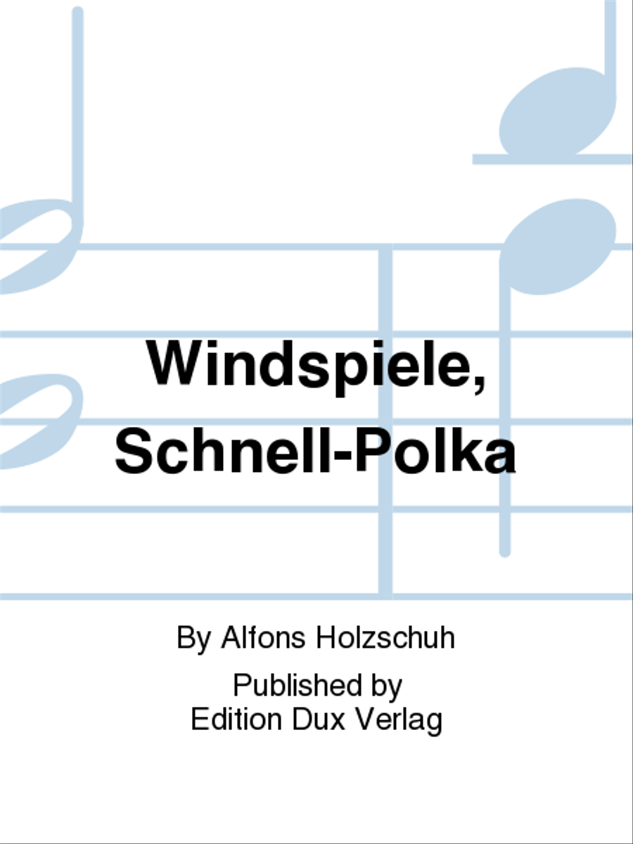 Windspiele, Schnell-Polka Accordion scores gallery preview page 1