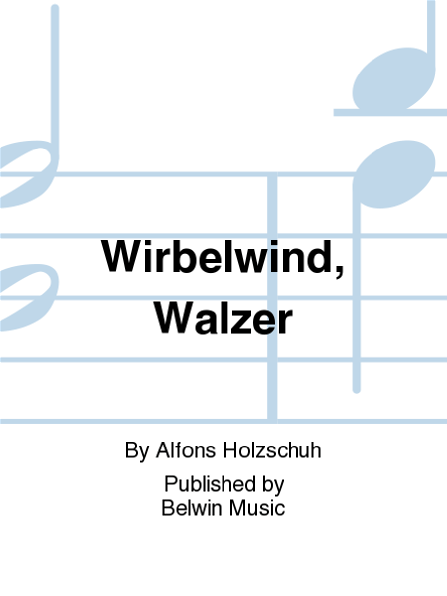 Wirbelwind, Walzer Accordion scores gallery preview page 1