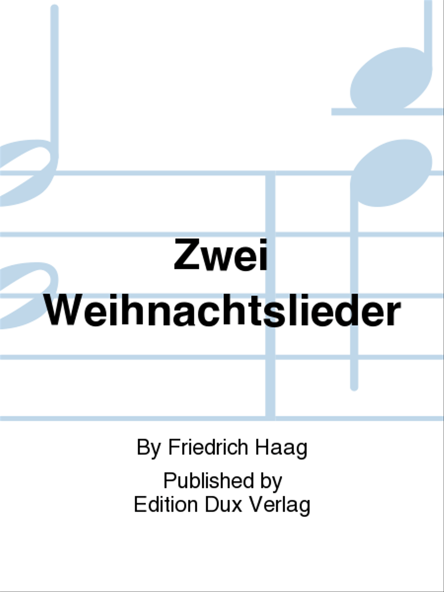 Zwei Weihnachtslieder Accordion scores gallery preview page 1