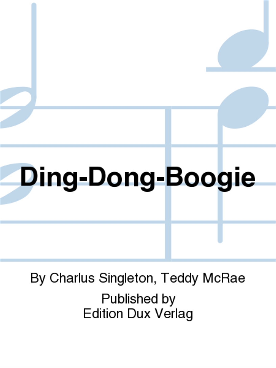 Ding-Dong-Boogie Diatonic Accordion scores gallery preview page 1