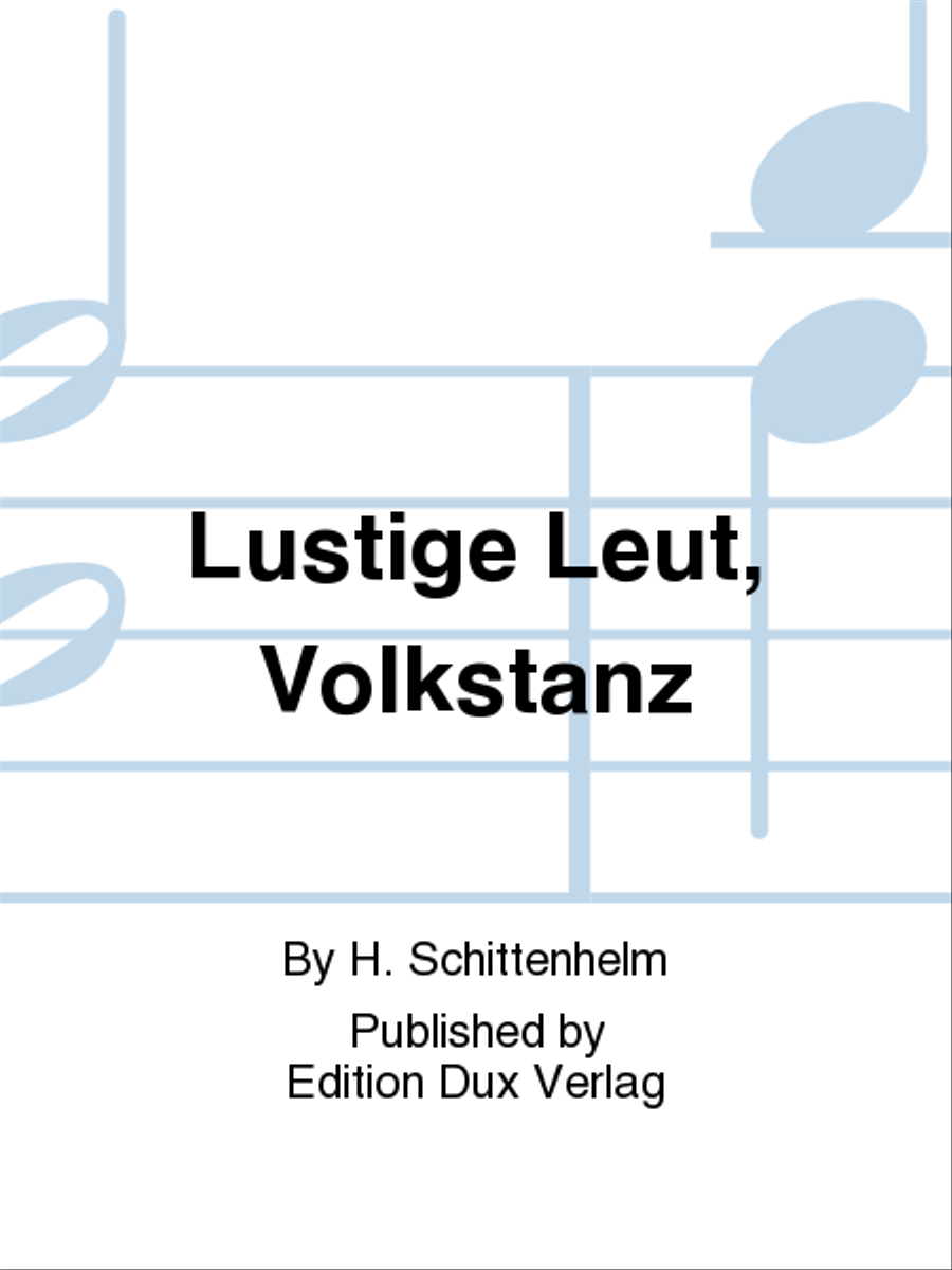 Lustige Leut, Volkstanz Diatonic Accordion scores gallery preview page 1