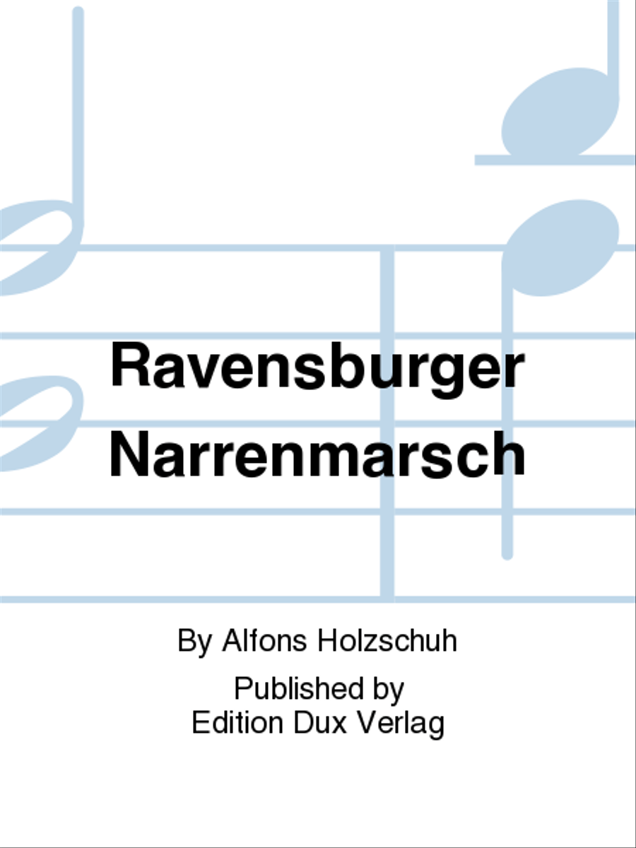 Ravensburger Narrenmarsch Diatonic Accordion scores gallery preview page 1
