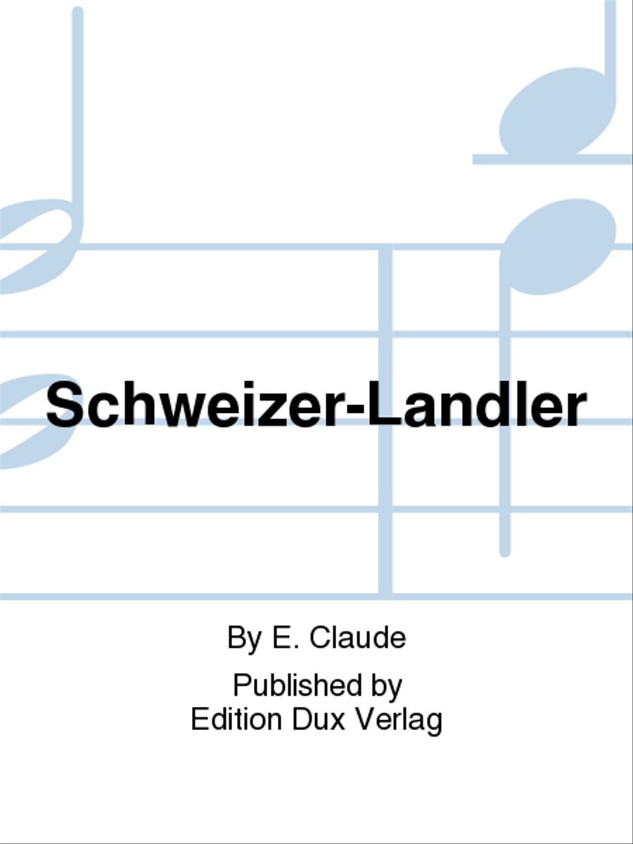 Schweizer-Landler Diatonic Accordion scores gallery preview page 1