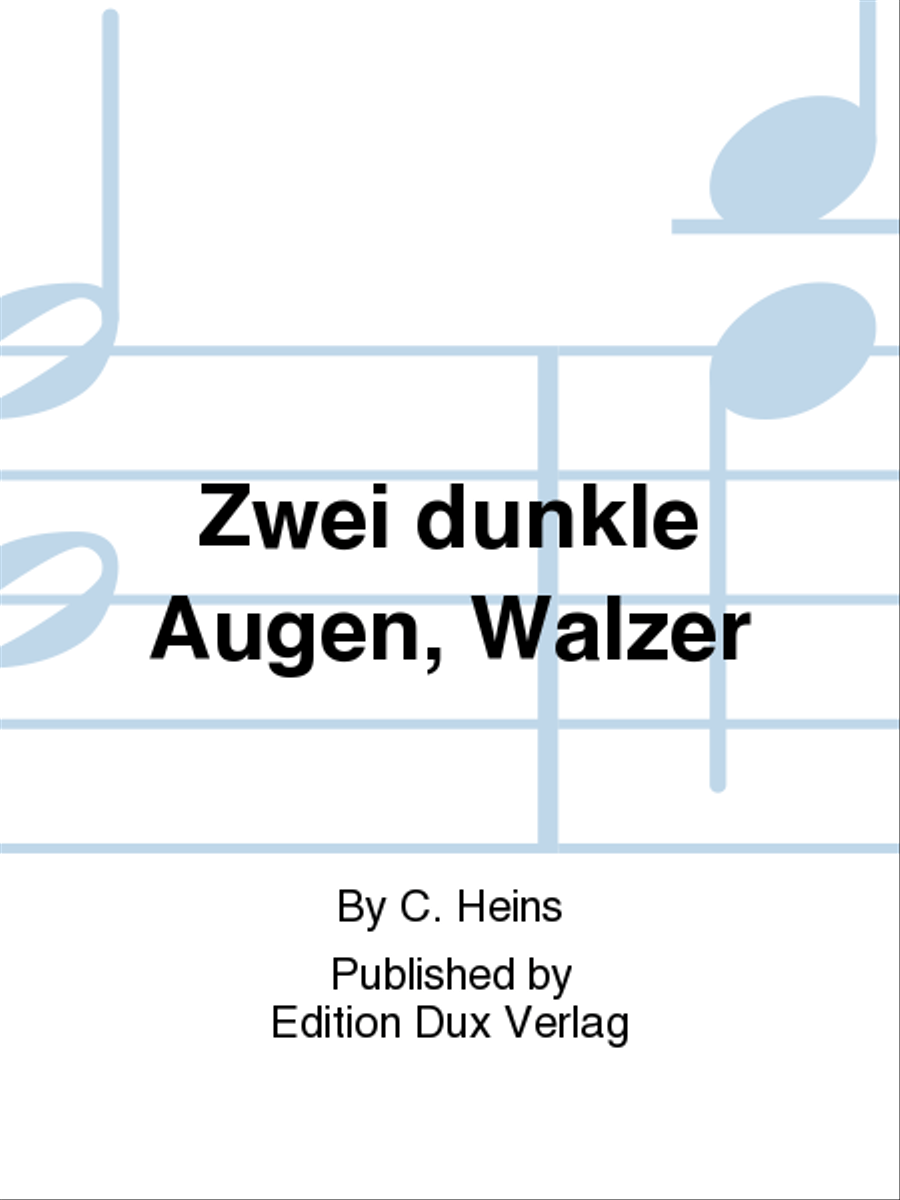 Zwei dunkle Augen, Walzer Diatonic Accordion scores gallery preview page 1