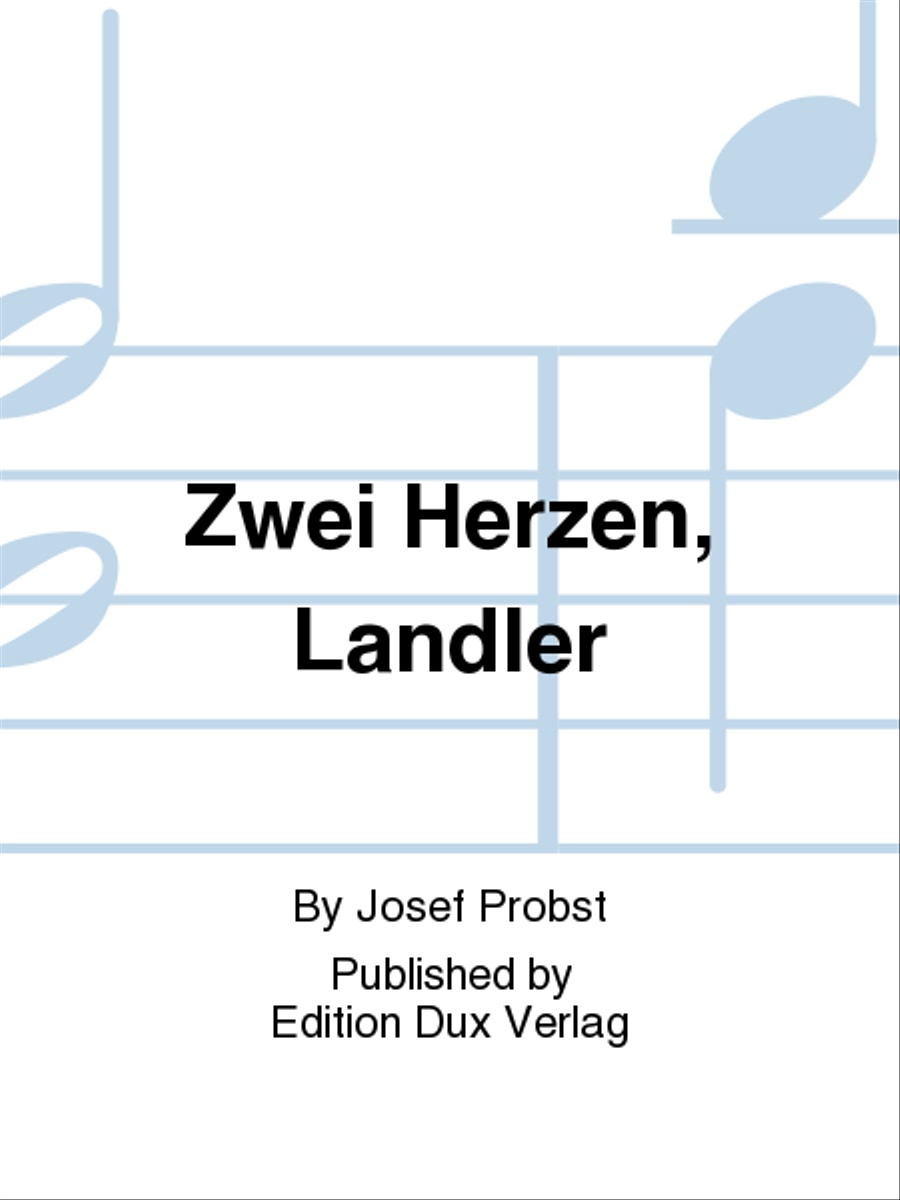 Zwei Herzen, Landler Diatonic Accordion scores gallery preview page 1