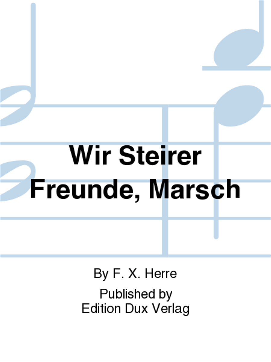 Wir Steirer Freunde, Marsch Diatonic Accordion scores gallery preview page 1