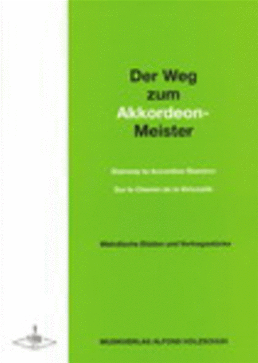 Der Weg zum Akkordeonmeister 1 Accordion scores gallery preview page 1