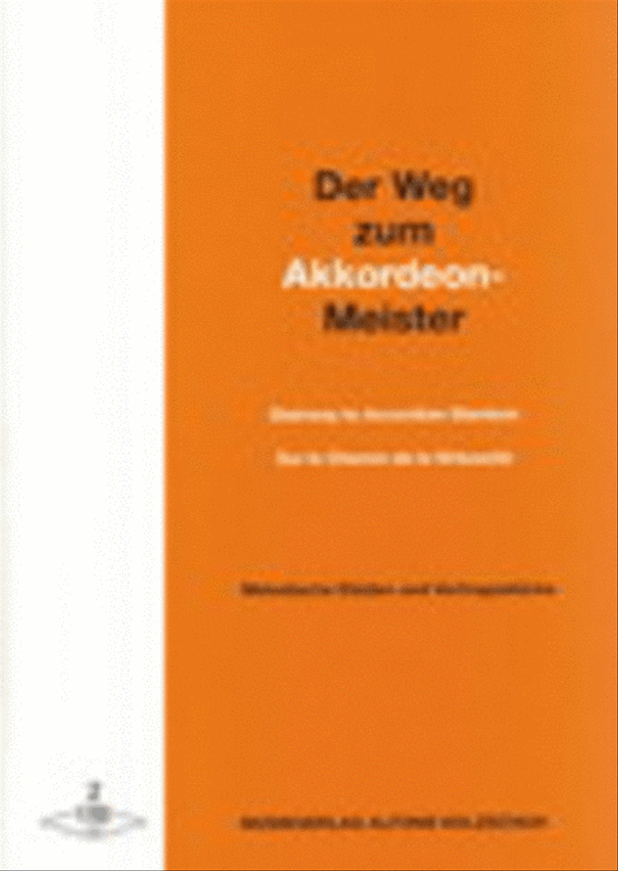 Der Weg zum Akkordeonmeister 2 Accordion scores gallery preview page 1