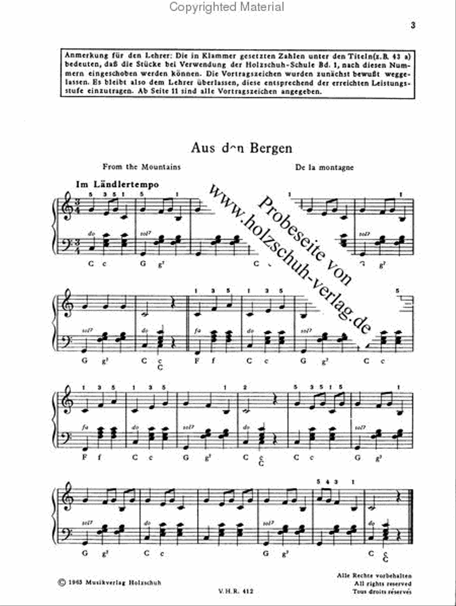Der Weg zum Akkordeonmeister 2 Accordion scores gallery preview page 2