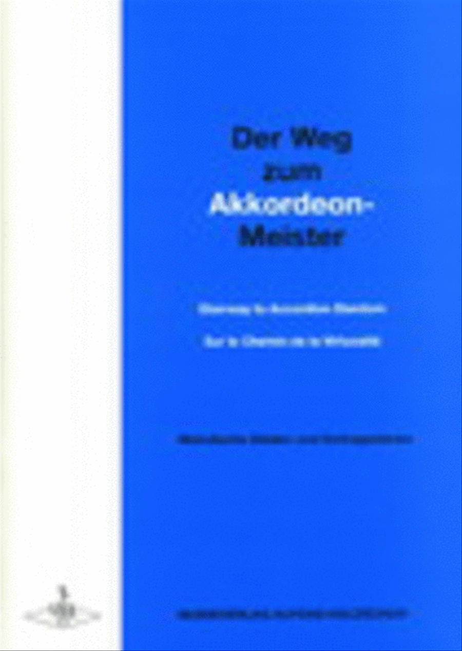 Der Weg zum Akkordeonmeister 3 Accordion scores gallery preview page 1
