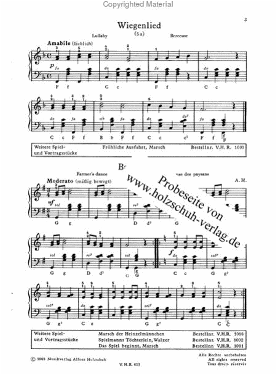 Der Weg zum Akkordeonmeister 3 Accordion scores gallery preview page 2