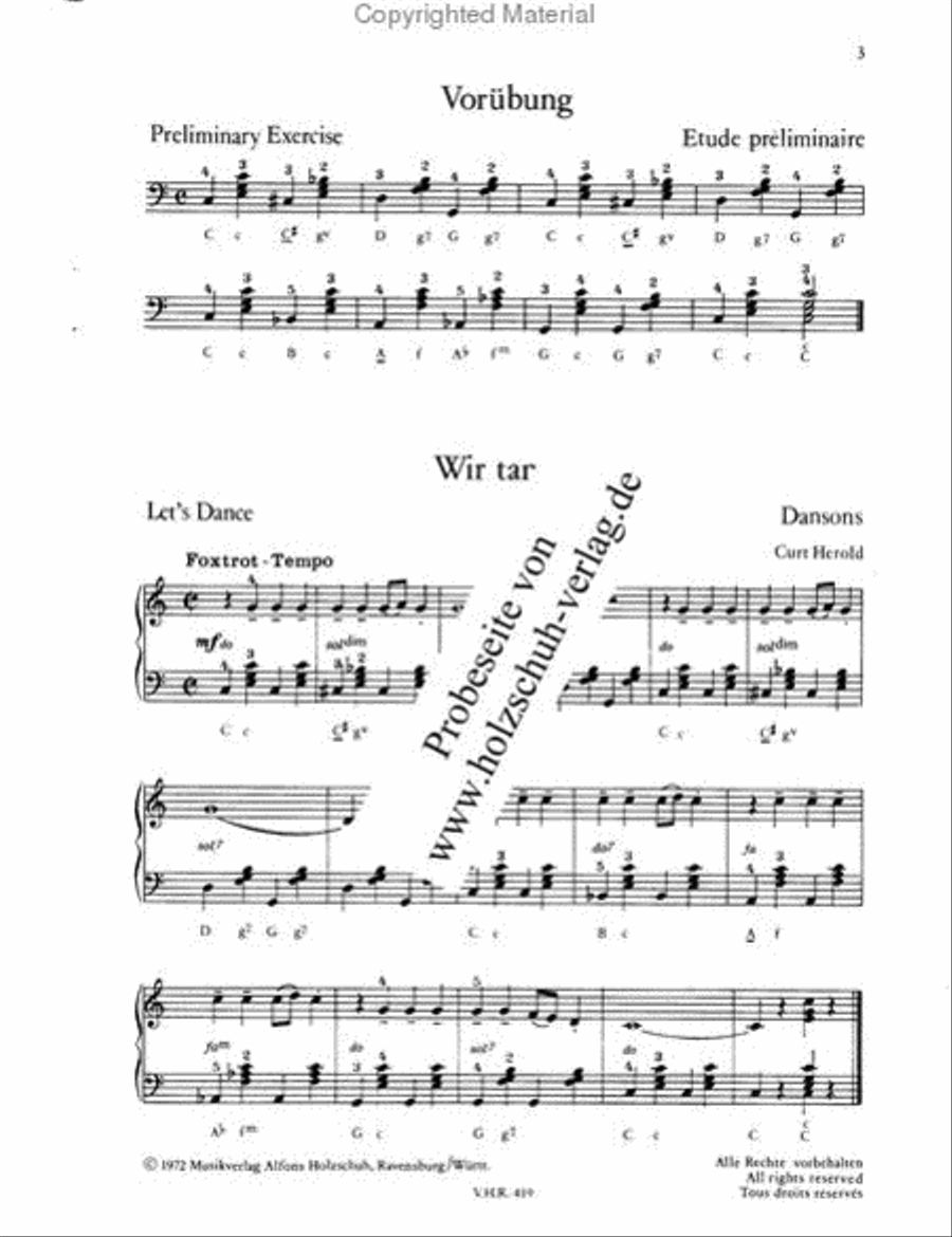 Der Weg zum Akkordeonmeister 9 Accordion scores gallery preview page 2