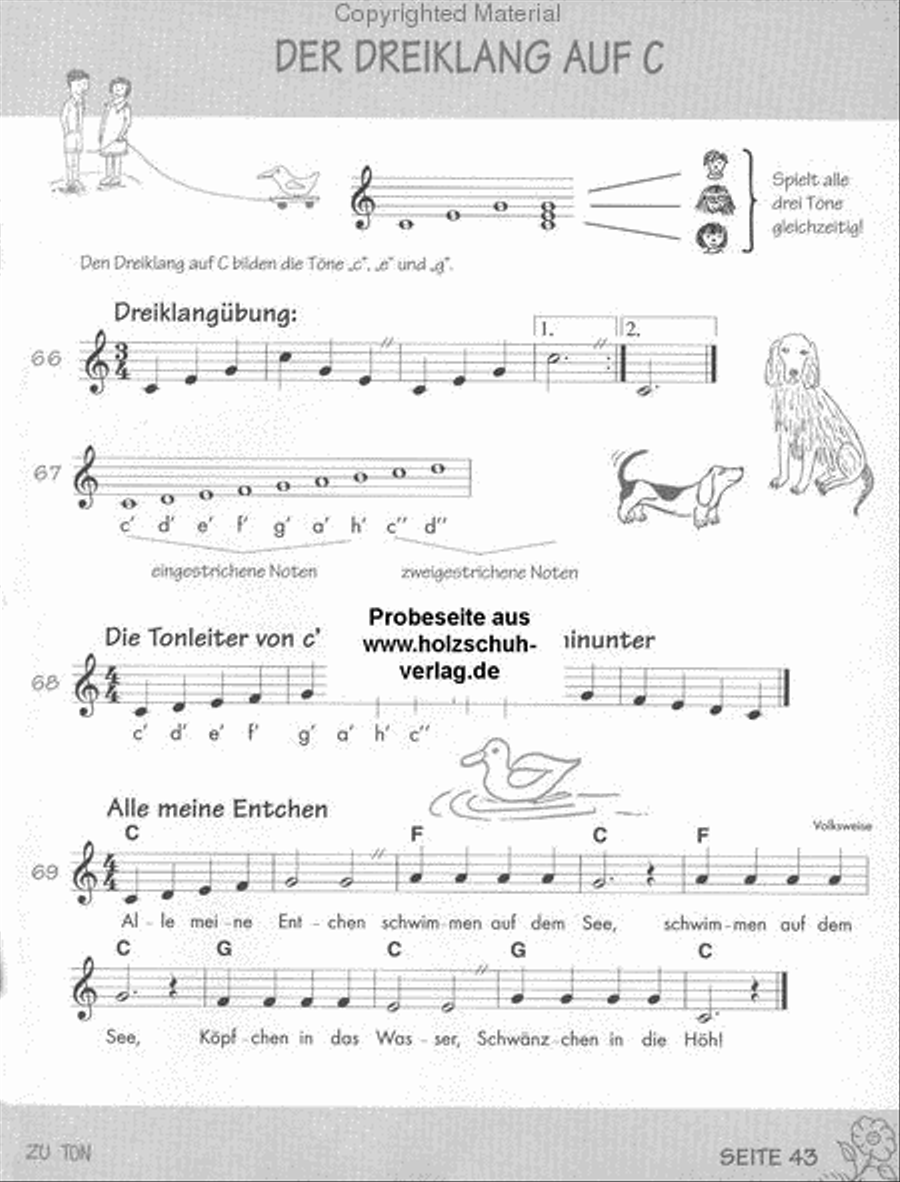 Von Ton zu Ton 1 Recorder scores gallery preview page 3