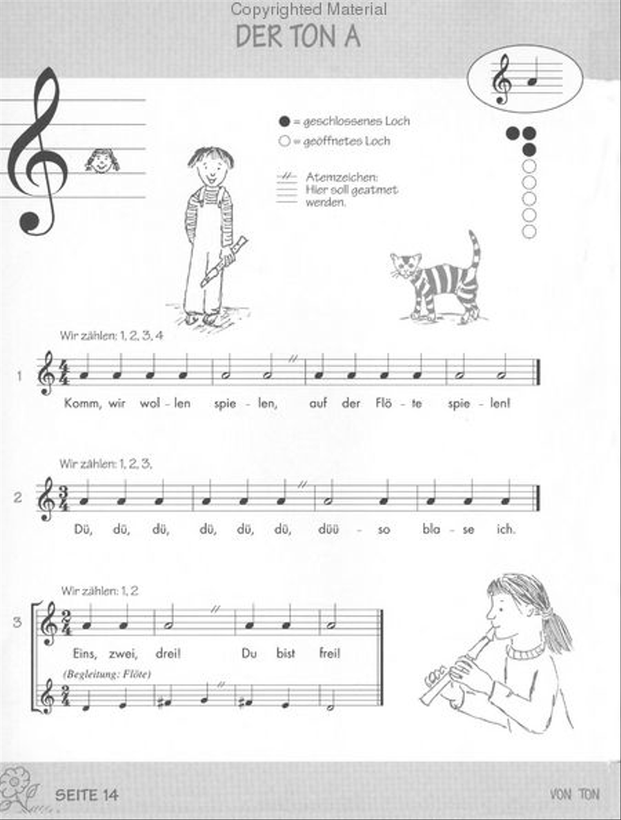 Von Ton zu Ton 1 Recorder scores gallery preview page 4