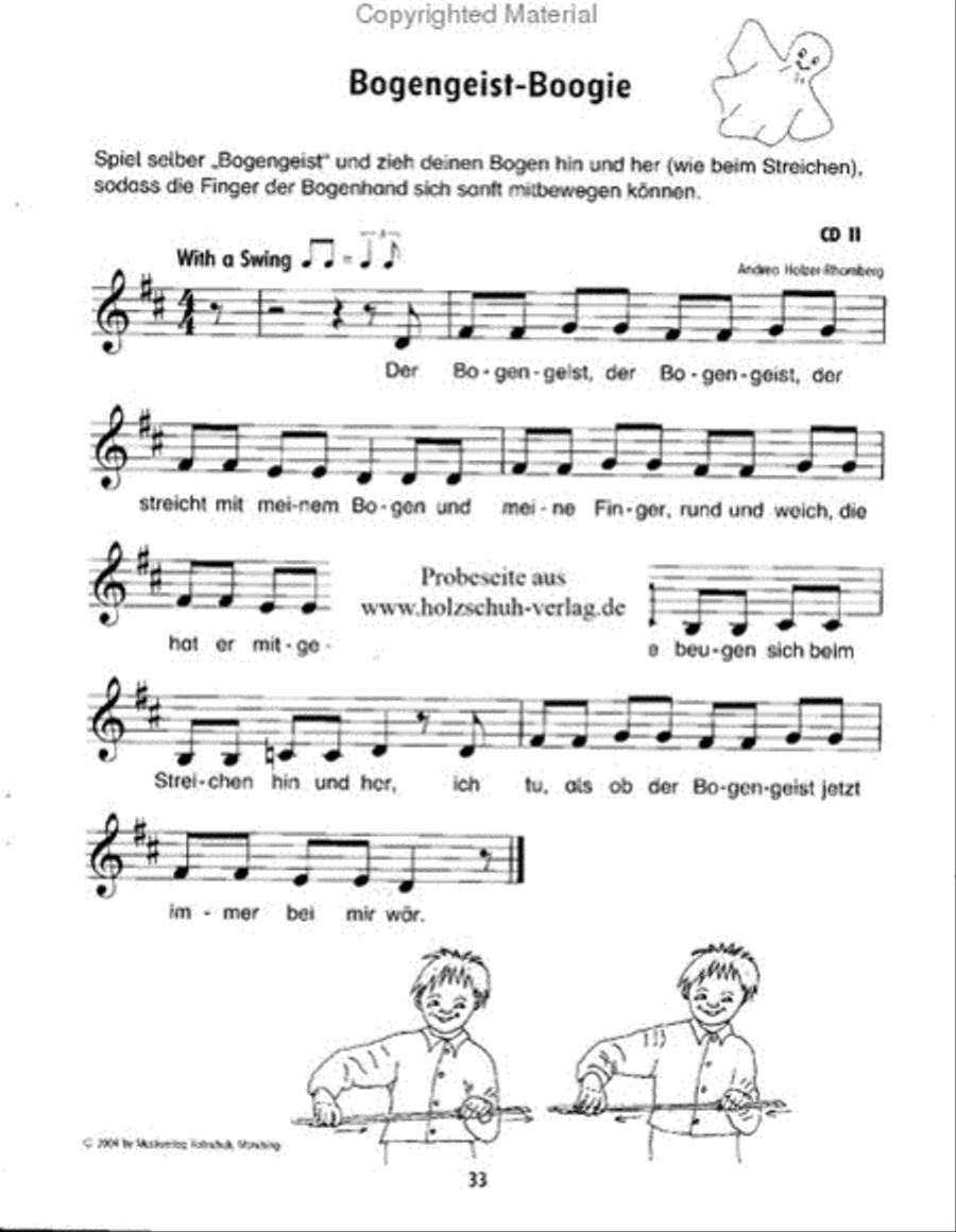 Fiedel-Max fur Violine - Vorschule Violin scores gallery preview page 7