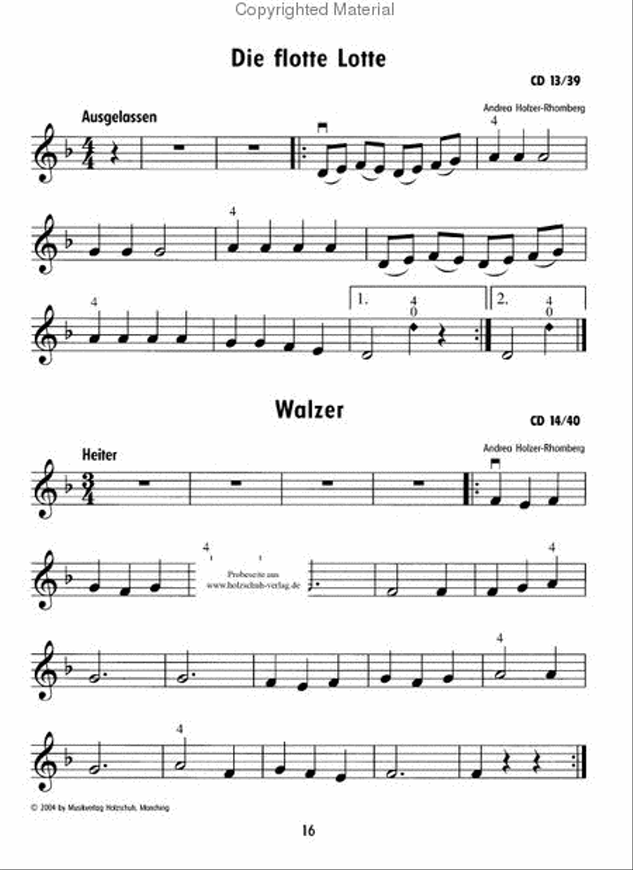 Fiedel-Max fur Violine - Schule 2 Violin scores gallery preview page 3