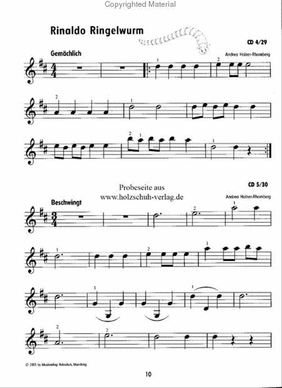 Fiedel-Max fur Violine - Schule 4 Violin scores gallery preview page 2