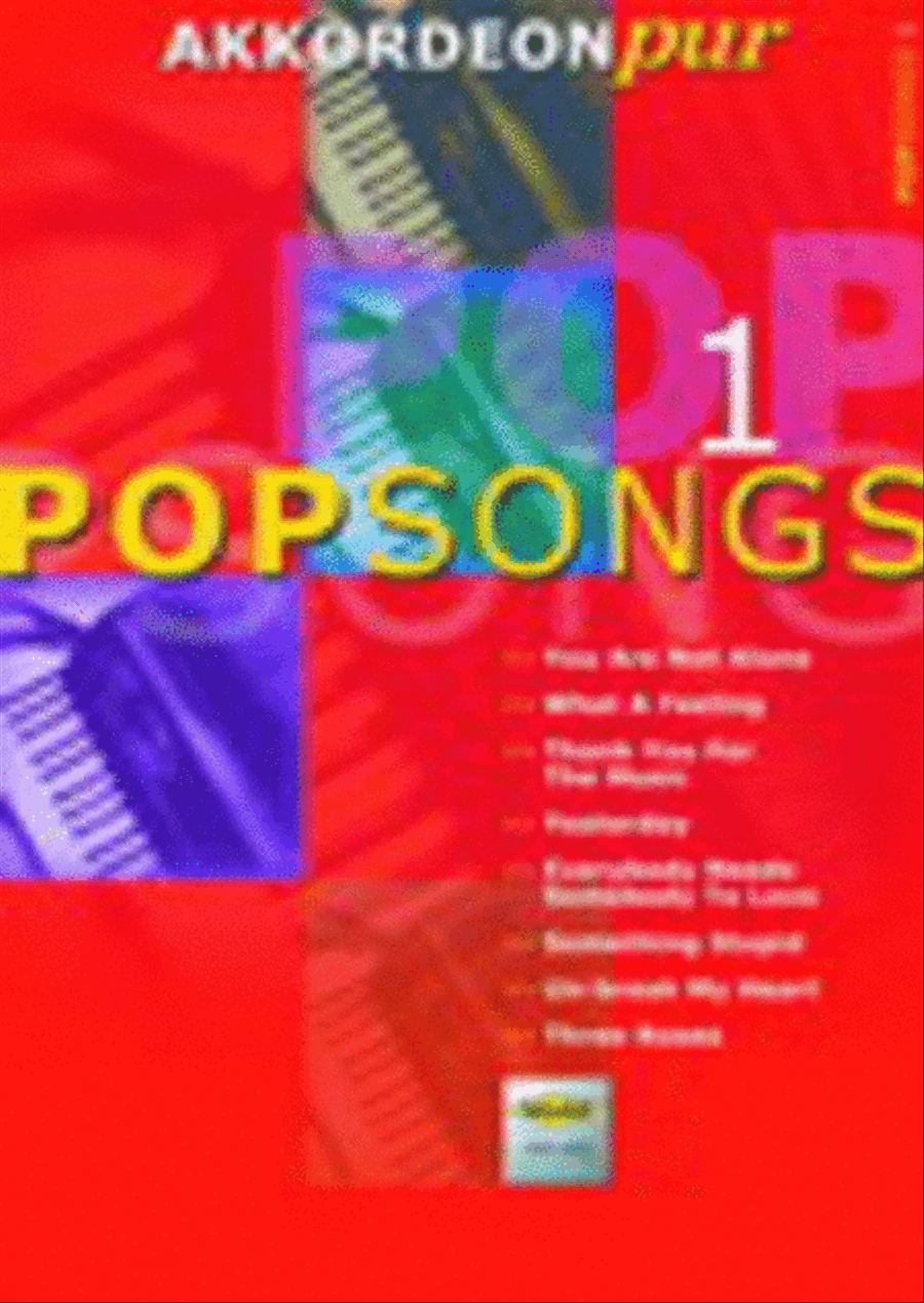 PopSongs 1 Accordion scores gallery preview page 1