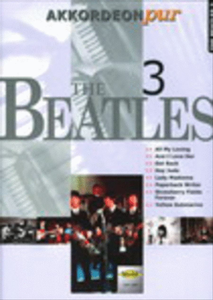 The Beatles 3 Accordion scores gallery preview page 1