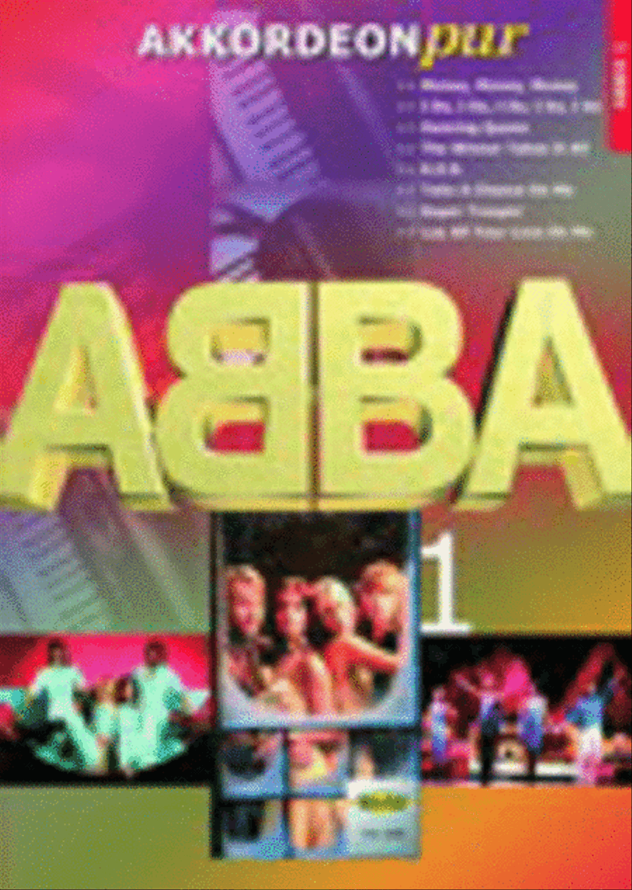 ABBA 1 Accordion scores gallery preview page 1