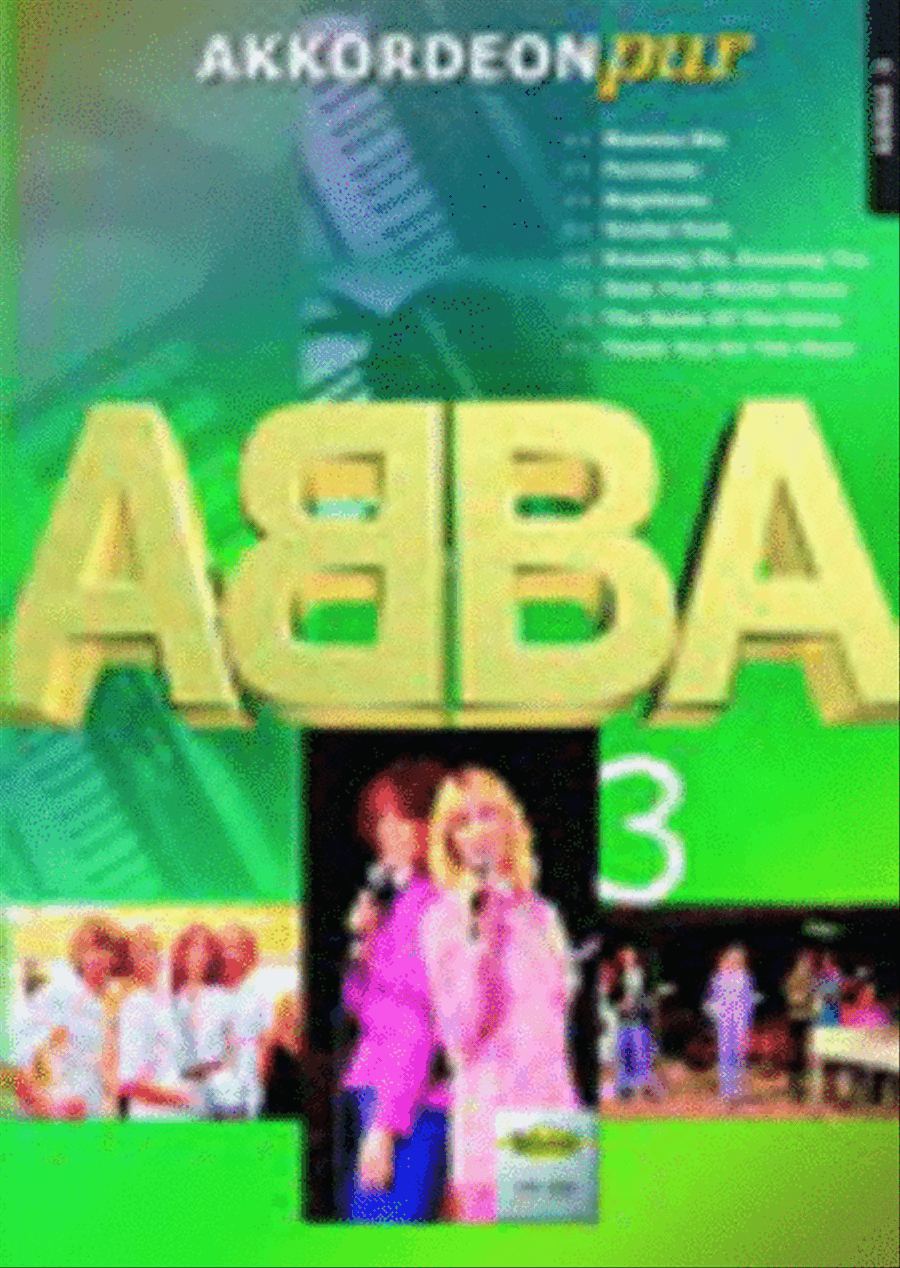 ABBA 3 Accordion scores gallery preview page 1