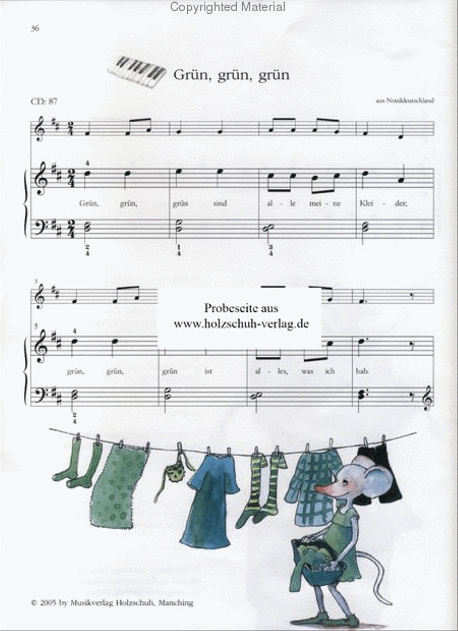 Der grosse Kinderlieder-Baukasten 1 Recorder scores gallery preview page 3