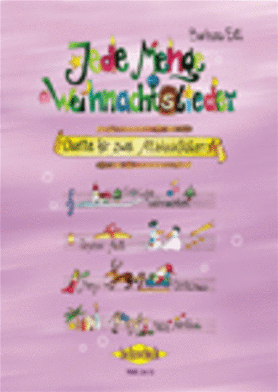 Jede Menge Weihnachtslieder Recorder scores gallery preview page 1