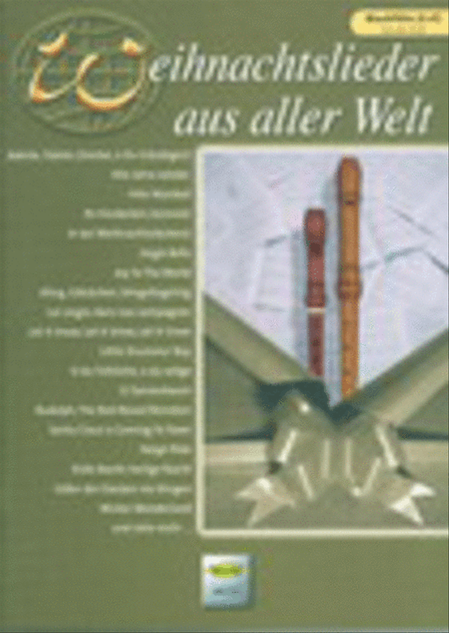 Weihnachtslieder aus aller Welt Alto Recorder scores gallery preview page 1