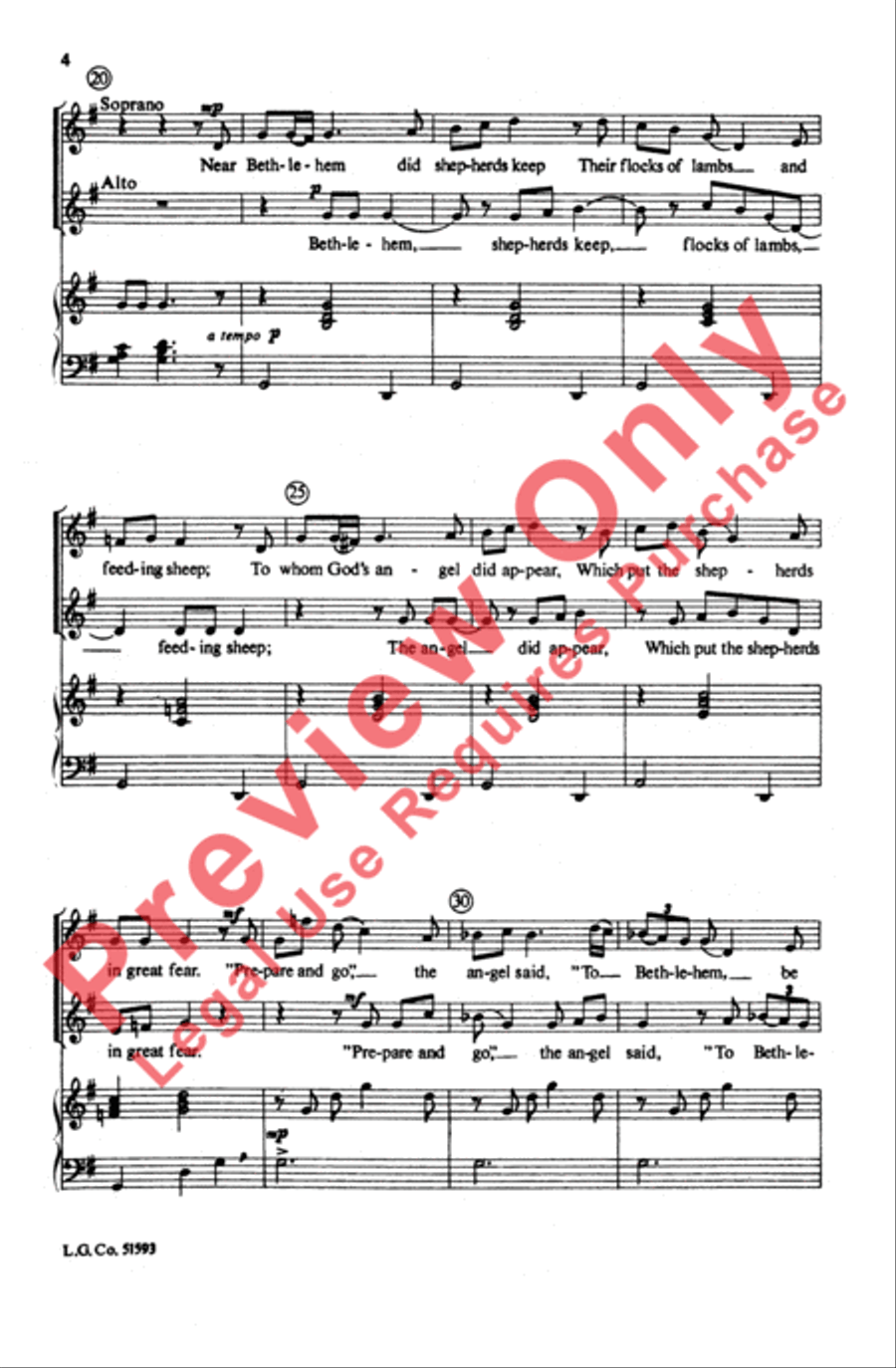Three Christmas Carols Three Christmas Carols Choir scores gallery preview page 3