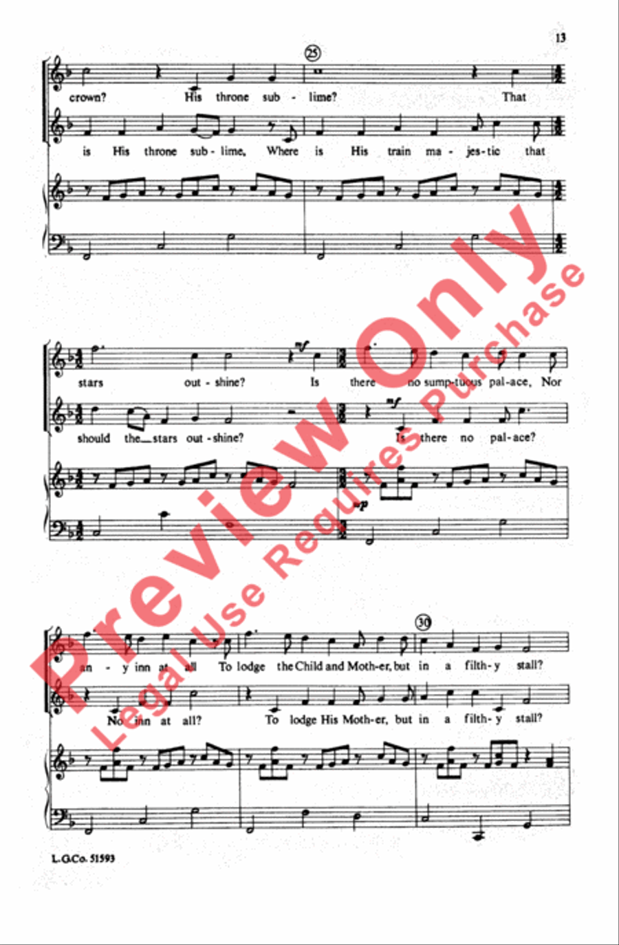 Three Christmas Carols Three Christmas Carols Choir scores gallery preview page 12