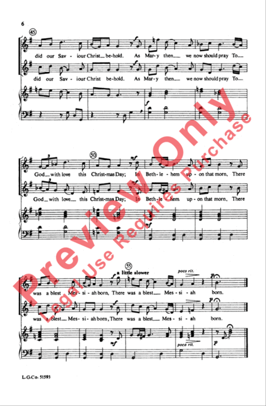 Three Christmas Carols Three Christmas Carols Choir scores gallery preview page 5
