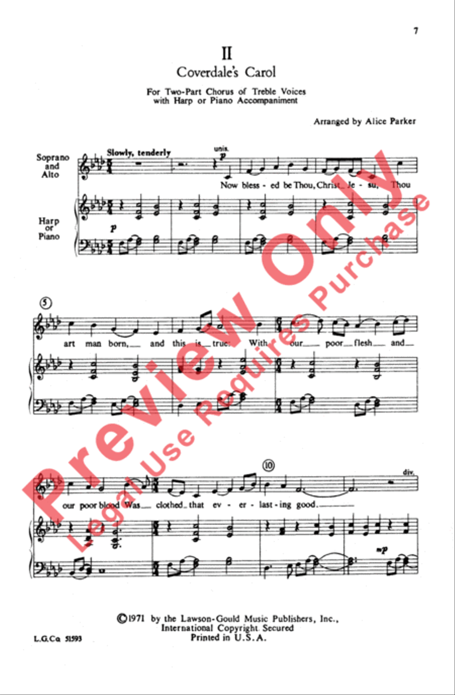Three Christmas Carols Three Christmas Carols Choir scores gallery preview page 6