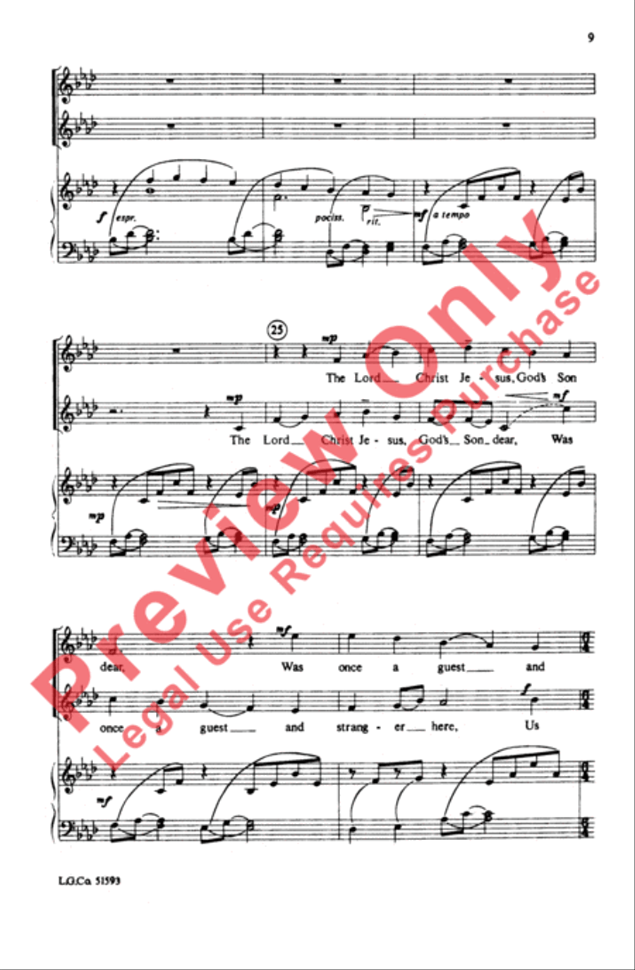 Three Christmas Carols Three Christmas Carols Choir scores gallery preview page 8