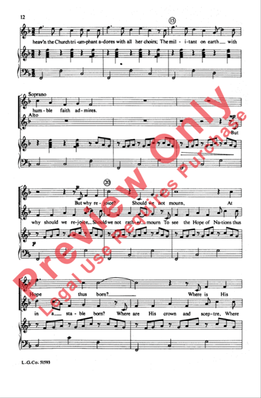 Three Christmas Carols Three Christmas Carols Choir scores gallery preview page 11