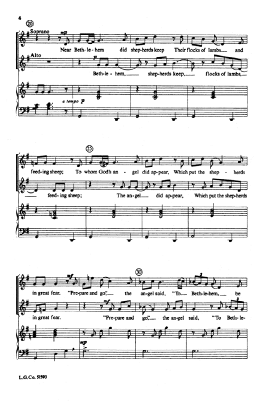Three Christmas Carols Three Christmas Carols Choir scores gallery preview page 17