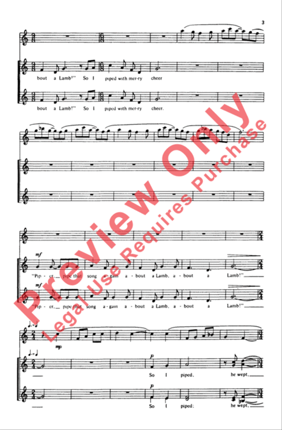 Laughing Song Laughing Song Women's Choir scores gallery preview page 3