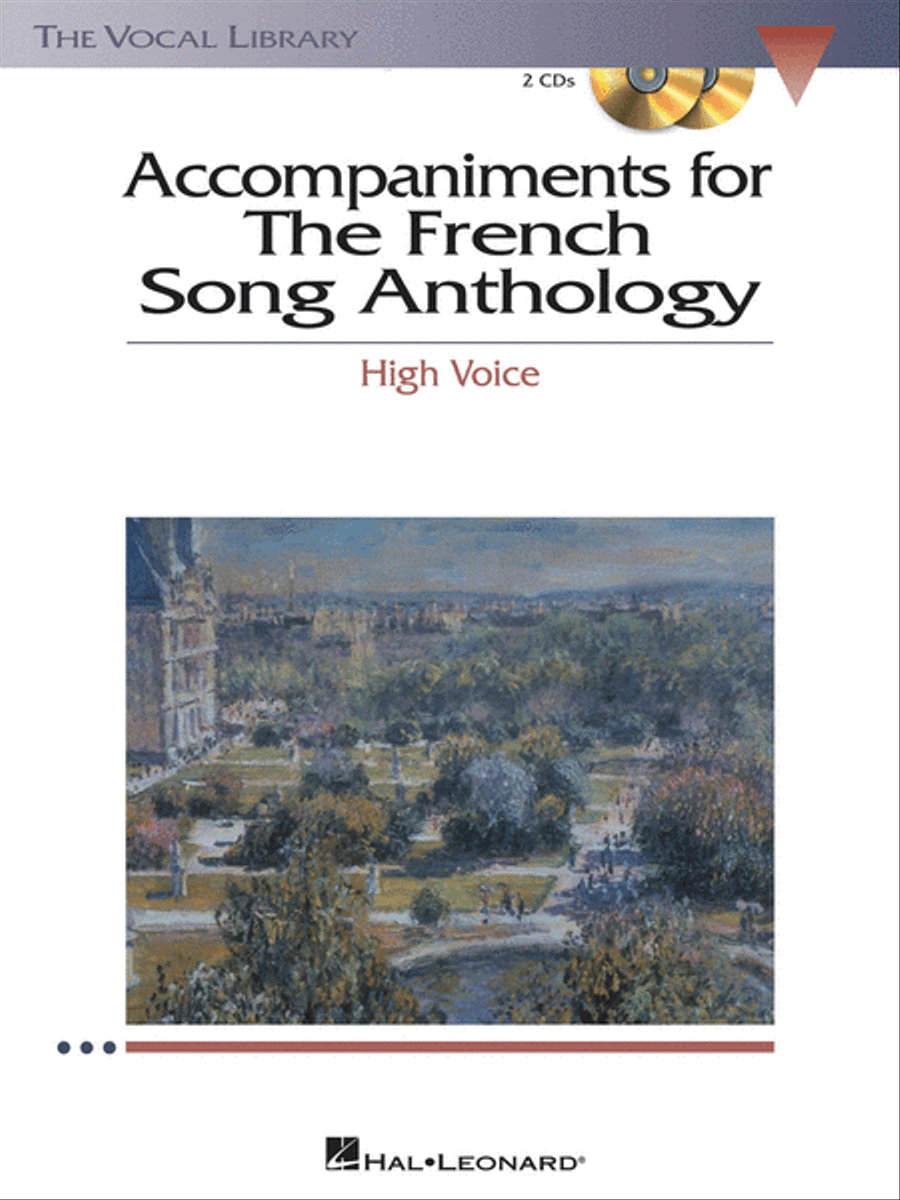 The French Song Anthology – Accompaniment CDs High Voice scores gallery preview page 1