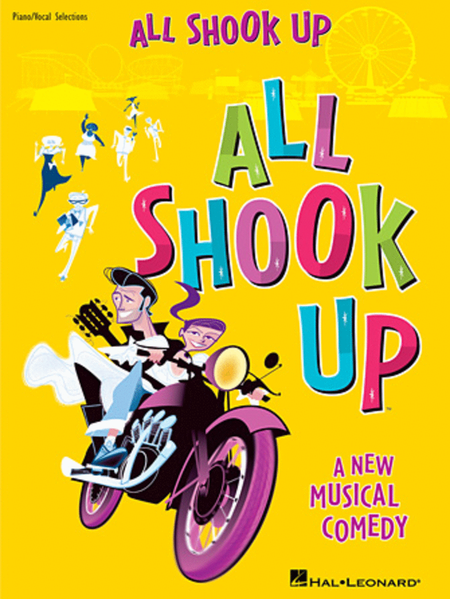 All Shook Up Piano, Vocal, Guitar scores gallery preview page 1