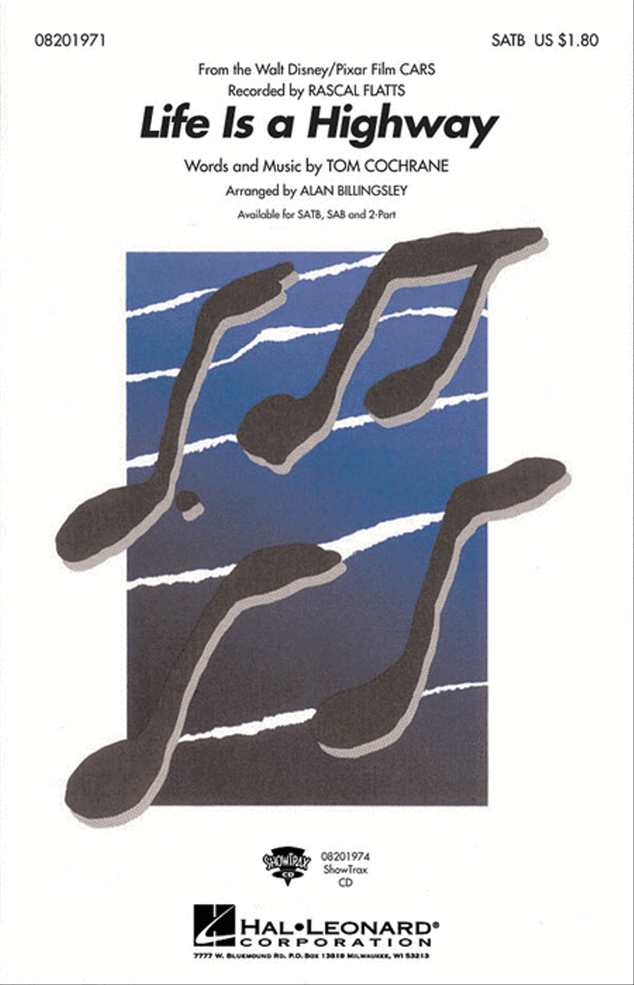 Life Is a Highway - ShowTrax CD Choir scores gallery preview page 1