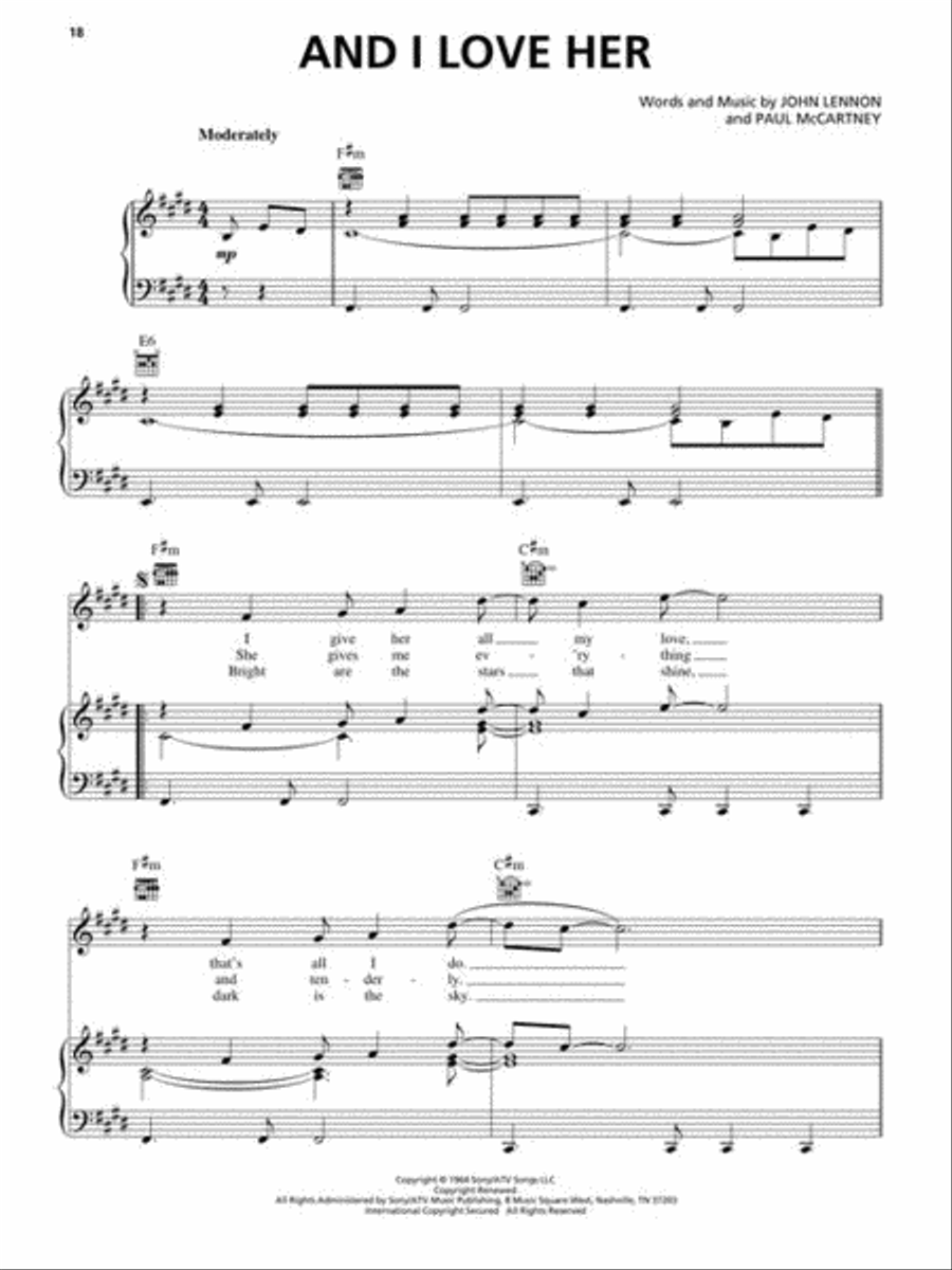 Essential Songs - The Beatles scores gallery preview page 9