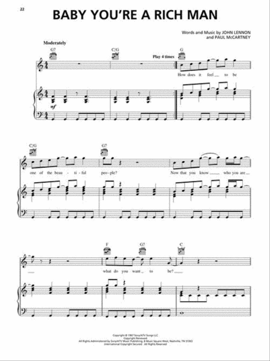 Essential Songs - The Beatles scores gallery preview page 10