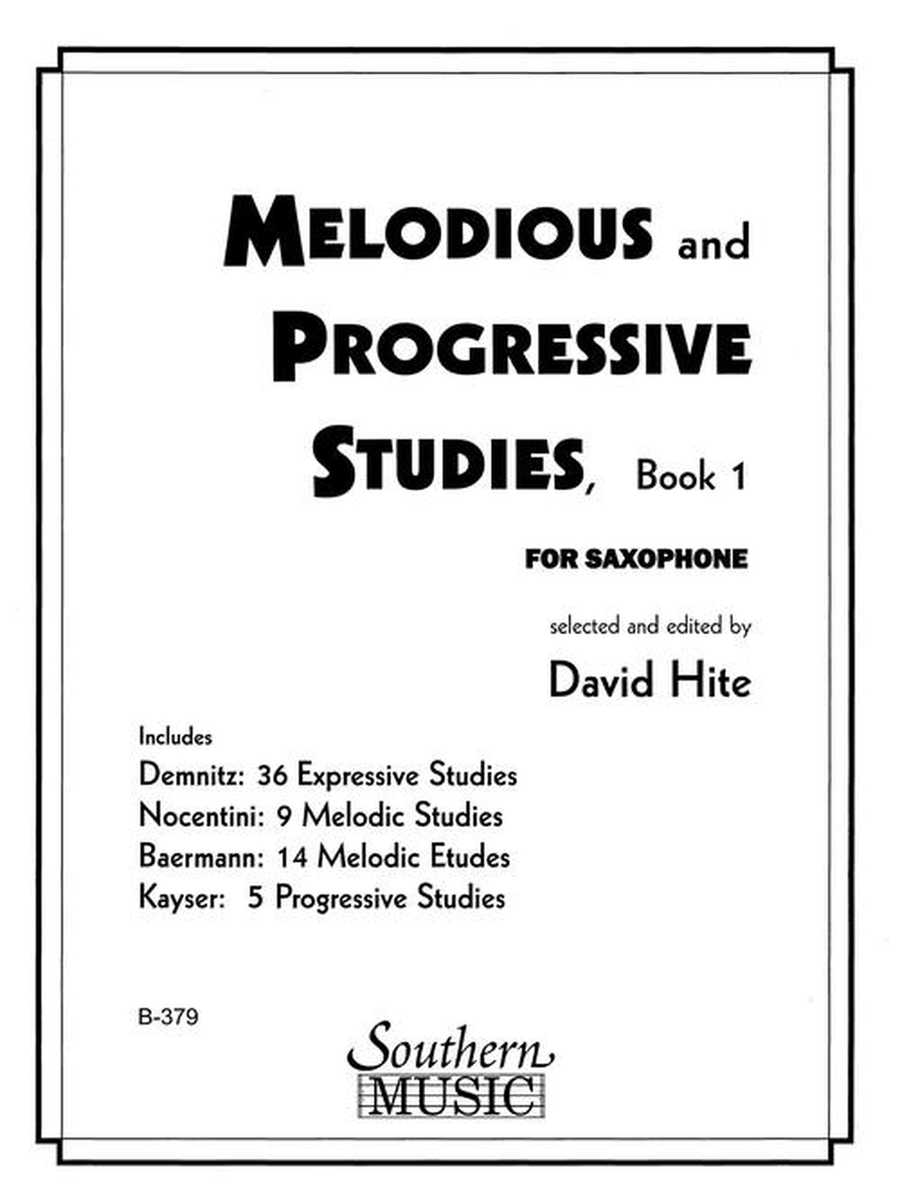 Melodious and Progressive Studies, Book 1 Saxophone scores gallery preview page 2