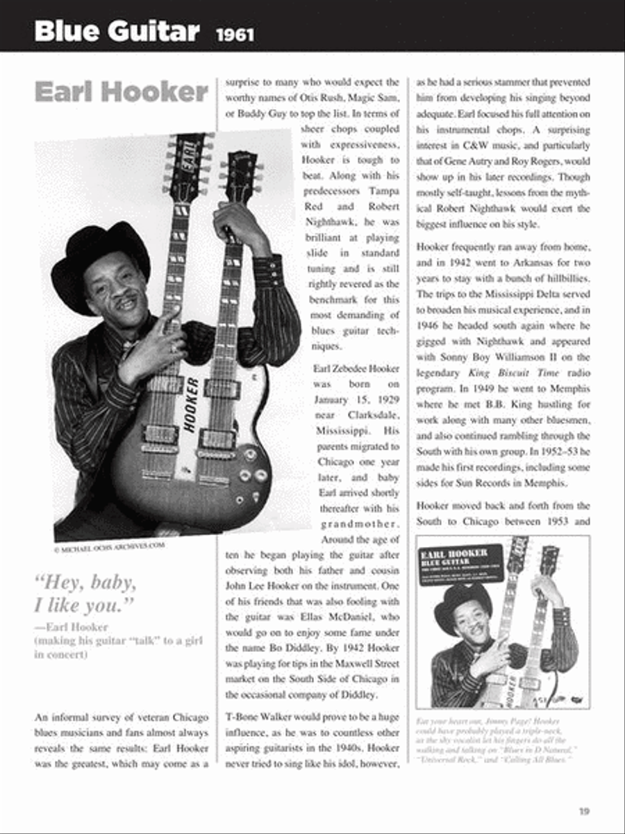 25 Great Blues Guitar Solos Electric Guitar scores gallery preview page 11