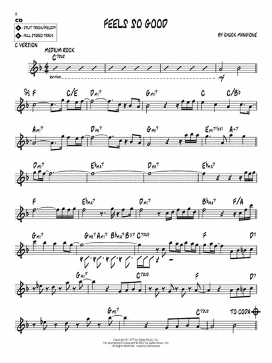 Smooth Jazz C Instrument scores gallery preview page 4