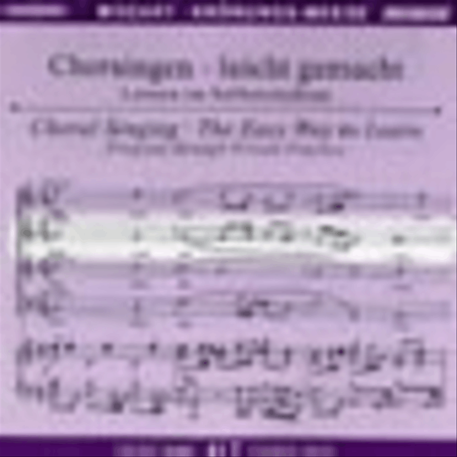 Mass in C K317 'Coronation' Choir scores gallery preview page 1