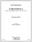 Tarantella, from Song Without Words, Op 182, No 3