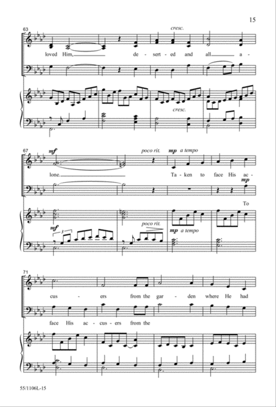 Palms, Passion and Alleluias 3-Part scores gallery preview page 16